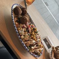 Falafel salad   at FLFL - Centraal in Utrecht