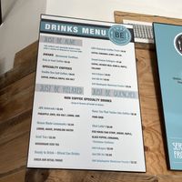 Drinks menu  at Just BE Kitchen in Greenwood Village