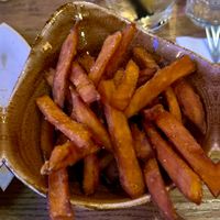 Sweet potato fries at De Beren  in Breda