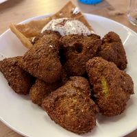 Veganer Falafel Teller  at Al Shami Restaurant in Wolfsburg