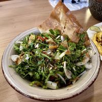 Fatoush  at Al Shami Restaurant in Wolfsburg