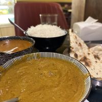 Mushroom Curry, Plain Naan and Rice   at Alibaba & 41 Dishes in Kuala Lumpur