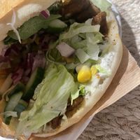 Döner-Sandwich   at Apple & Eve - Vegan & tierisch lecker in Hamburg
