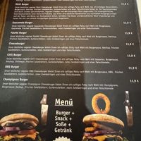 Menu (burger).  at Apple & Eve - Vegan & tierisch lecker in Hamburg