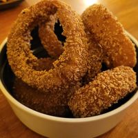 Panko Onion Rings at Hummingbird in Newtown
