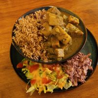 Vegetable Curry at Hummingbird in Newtown