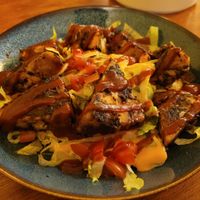 Vegan Jerk Bites at Hummingbird in Newtown