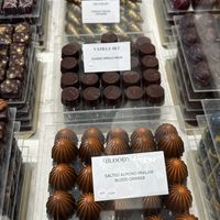 Franklin, Vanilla Sky, Bloody Mary  at Chocolaterie Sukerbuyc in Bruges