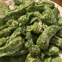 Padrón   at Casa Vegetariana in Porto