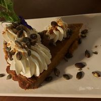 Pumpkin Pie #Veganuary at Casa Vegetariana in Porto