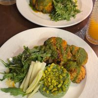 Roasted cauliflower was divine   at Casa Vegetariana in Porto