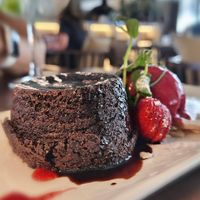 Petite gateaux at Casa Vegetariana in Porto