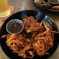 Onion bhajis at Kean's Head   in Nottingham