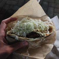Falafel pita at Rafi Dream Kebab in Kobe