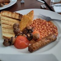 Vegan breakfast (May 2024) at White Horse  in Aberystwyth