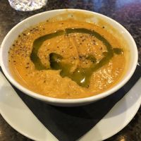 The tomato fennel soup. Was delicious   at REDS   in Niagara Falls