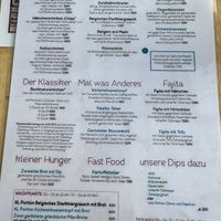 Menü 1/2  at Finkenkrug in Duisburg