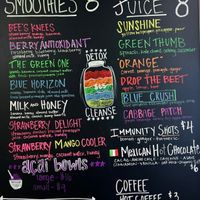 Not listed: limited seasonal smoothies  at Blissful Bee Juicery in Minot