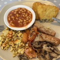 2nd time lucky vegan breakfast   at Cegin bach ni Menai Bridge in Menai Bridge