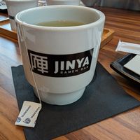 Green tea at JINYA Ramen Bar - Preston Hollow in Dallas