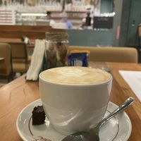 Cappucino  at Teva Deli in Rio De Janeiro