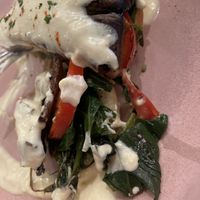 After some bites to show the layers a bit  at Teva Deli in Rio De Janeiro