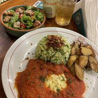 Parmegiana seitan  at Teva Deli in Rio De Janeiro
