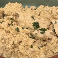 Omelete de tofu #Veganuary at Teva Deli in Rio De Janeiro