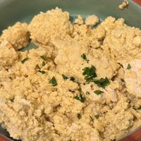 Omelete de tofu #Veganuary at Teva Deli in Rio De Janeiro