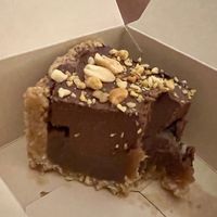 Chololate peanut butter torte at Teva Deli in Rio De Janeiro