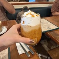 Caramel frappe   at Teva Deli in Rio De Janeiro
