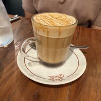 Caramel latte  at Teva Deli in Rio De Janeiro