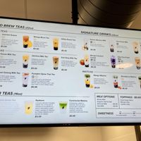 October 2023 Menu  at Sequel Tea - SLO Public Market in San Luis Obispo