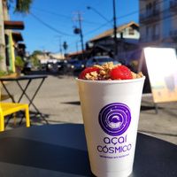 Morangos? #Veganuary at Açaí Cósmico in Sao Paulo