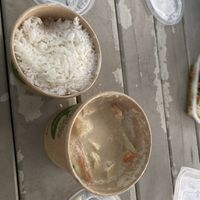 Vegan curry  at My Thai Tairua in Tairua