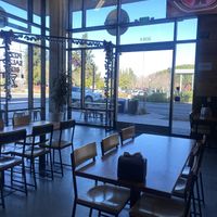 imo interior would be better without Sport TVs  at Sliver Pizzeria in Fremont