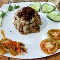 Mamis special fried rice- would recommend! at Mani in Ho Chi Minh City