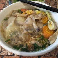 Wonton noodle soup at Mani in Ho Chi Minh City
