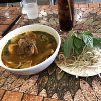 Saturdays daily special soup. Hue noodle style.  at Mani in Ho Chi Minh City