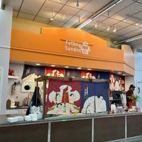 Sign - inside AZ International Marketplace food court   at Fatboy Sandos in Mesa