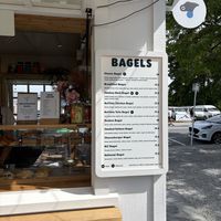 Karte  at Curbside Coffee & Bagels in Wanaka