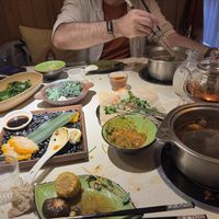  at One Leaf One World Tibetan Tea Vegetarian Hotpot  一叶一世界藏茶素食火锅 in Shenzhen