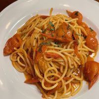 Vegan tomato oil spaghetti   at Giani's Napoli in Suwon