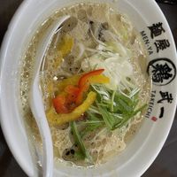 Vegetable ramen  at Menya Takeichi in Tokyo