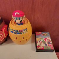 Decoration at Cafe La Siesta 8bit Edition in Kyoto