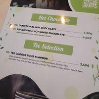 Chocolate and tea   at Vegan_Us in Worms