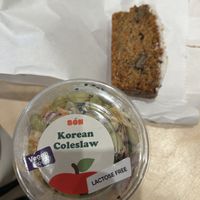 Korean Coleslaw 5,50€
Carrotcake 3,40€  at Bon   in Antwerpen