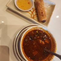 Soup, spring roll at Yummy Thai in Richardson