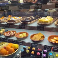 Bottom row - cakes for dogs at Café Myka in Malmo