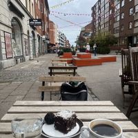 Good coffee and sweets with nice view   at Café Myka in Malmo